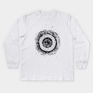 Cross Section of Human Hair Kids Long Sleeve T-Shirt